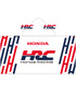HRC Honda RACING フード付き プリント ビッグタオル Ksumi ホワイト画像サブ