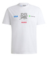 VISA CASH APP RB F1 チーム #03 ダニエル・リカルド Tシャツ 2024 ホワイト画像サブ