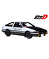 オートアート 1/18スケール トヨタ スプリンター トレノ (AE86) 『頭文字D』 プロジェクトD ファイナルバージョン/msl