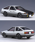 オートアート 1/18スケール トヨタ スプリンター トレノ (AE86) 『頭文字D』 プロジェクトD ファイナルバージョン画像サブ