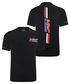HRC Honda RACING Tシャツ Vertical ブラック画像サブ