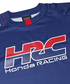 HRC Honda RACING ラグラン Tシャツ Kasumi ネイビー画像サブ