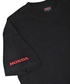 HRC Honda RACING Tシャツ Vertical ブラック画像サブ