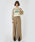 【30%オフセール】ホンダ HRC MOUSSY JACQUARD ニットトップス アイボリー画像サブ