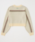 【30%オフセール】ホンダ HRC MOUSSY JACQUARD ニットトップス アイボリー画像サブ