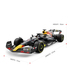 【ラジコン】RASTAR R/C 1/12スケール オラクル レッドブル レーシング ホンダ RB18 マックス・フェルスタッペン 2022年 /ARB/xmas/msl画像サブ