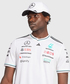 【オーセンティック】メルセデス AMG ペトロナス F1 チーム ドライバー Tシャツ ホワイト 2025 /アディダス/TM-W画像サブ