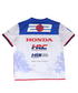 角田裕毅 x HRC Honda RACING コラボ Tシャツ ホワイト 2025画像サブ