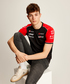 マネーグラム ハース F1 チーム Tシャツ ブラック 2025画像サブ