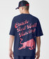 オラクル レッドブル レーシング NewEra バックグラフィック オーバーサイズ Tシャツ ネイビー 2025画像サブ