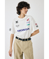 ホンダ MOUSSY HONDA RACING BIG Tシャツ ホワイト画像サブ