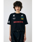 ホンダ MOUSSY HONDA RACING BIG Tシャツ ブラック画像サブ