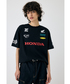 ホンダ MOUSSY HONDA RACING BIG Tシャツ ブラック画像サブ