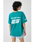ホンダ MOUSSY HONDA RACING BIG Tシャツ グリーン画像サブ
