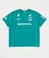 ホンダ MOUSSY HONDA RACING BIG Tシャツ グリーン画像サブ