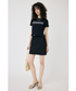 ホンダ MOUSSY HONDA RHINESTONE Tシャツ ブラック画像サブ