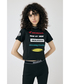 ホンダ MOUSSY HONDA RACING TINY Tシャツ ブラック画像サブ