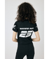 ホンダ MOUSSY HONDA RACING TINY Tシャツ ブラック画像サブ