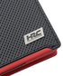 HRC Honda RACING x ノイインテレッセ LF 二つ折り財布(外BOX小銭入れ付き札入) ブラックxレッド画像サブ