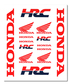 HRC Honda RACING ステッカー セット