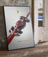 【額装済み】フェラーリ SF-25 – スクーデリア フェラーリ HP F1™ Team ポスター画像サブ