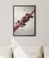 【額装済み】フェラーリ SF-25 – スクーデリア フェラーリ HP F1™ Team ポスター画像サブ