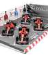 ブラゴ 1/43スケール フェラーリ / シャルル・ルクレール F1 モデルカー4台セット画像サブ