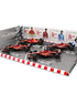 ブラゴ 1/43スケール フェラーリ / シャルル・ルクレール F1 モデルカー4台セット画像サブ