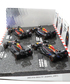 ブラゴ 1/43スケール レッドブル / マックス・フェルスタッペン F1 モデルカー4台セット画像サブ