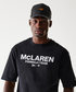 マクラーレン F1 チーム NewEra WRDMARK OS Tシャツ ブラック画像サブ