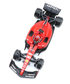 BBR 1/64スケール フェラーリ SF23 シャルル・ルクレール 2023年 バーレーンGP /spk画像サブ
