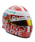 BELL DRM別注 1/2スケール シャルル・ルクレール 2021年 アブダビGP フェラーリ ヘルメット画像サブ