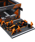 ブラゴ 1/43スケール マクラーレン F1 MCL38  ランド・ノリス ジオラマ ピットストップセット画像サブ