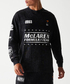 マクラーレン F1チーム NewEra ロングスリーブ レーシングTシャツ ブラック画像サブ