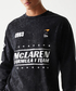 マクラーレン F1チーム NewEra ロングスリーブ レーシングTシャツ ブラック画像サブ