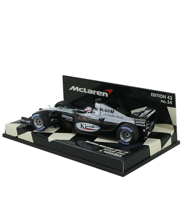 【海外並行品】ミニチャンプス 1/43スケール マクラーレン メルセデス MP4-18  キミ・ライコネン 2003年テストカー