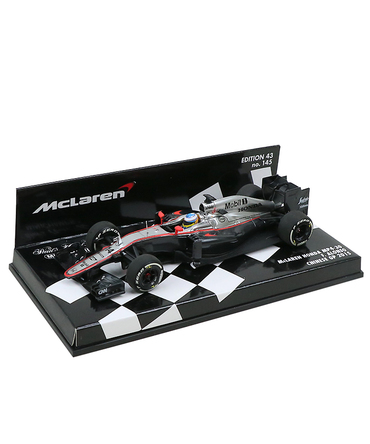 【海外並行品】ミニチャンプス 1/43スケール マクラーレン ホンダ MP4-30 フェルナンド・アロンソ 2015年中国GP 　