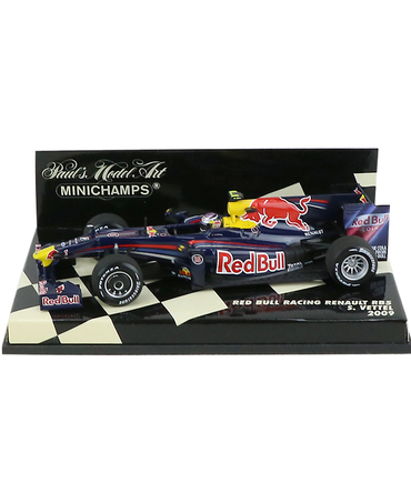 【海外並行品】ミニチャンプス 1/43スケール レッドブルレーシング ルノー RB5 セバスチャン・ベッテル 2009年/ARB