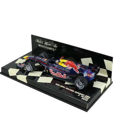 【海外並行品】ミニチャンプス 1/43スケール レッドブルレーシング ルノー RB6 セバスチャン・ベッテル 2010年/ARB