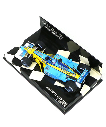 【海外並行品】ミニチャンプス 1/43スケール ルノー F1チーム R202 ジェンソン・バトン 2002年