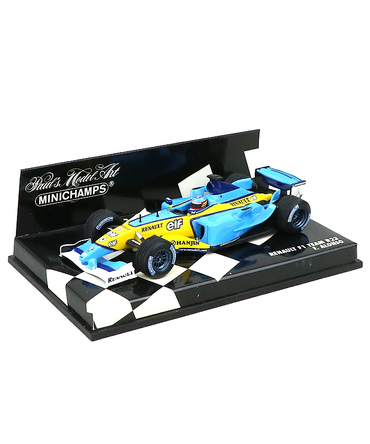 【海外並行品】ミニチャンプス 1/43スケール ルノー F1チーム R23 フェルナンド・アロンソ　2003年