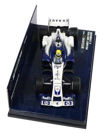 【海外並行品】ミニチャンプス 1/43スケール ウィリアズ BMW FW26 ラルフ・シューマッハ　2004年