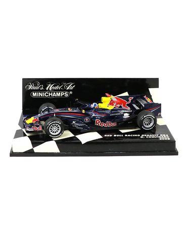 【海外並行品】ミニチャンプス 1/43スケール レッドブル レーシング ルノー RB4 デビッド・クルサード　2008年/ARB