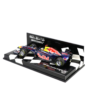 【海外並行品】ミニチャンプス 1/43スケール レッドブル レーシング ルノー RB7 セバスチャン・ベッテル　2011年/ARB