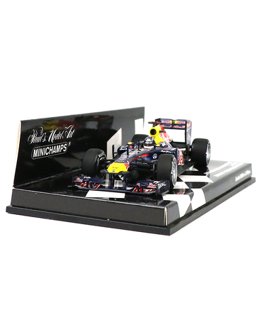 【海外並行品】ミニチャンプス 1/43スケール レッドブル レーシング ルノー RB7 セバスチャン・ベッテル　2011年日本GP　ワールドチャンピオン/ARB