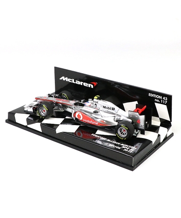 【海外並行品】ミニチャンプス 1/43スケール ボーダフォン マクラーレン メルセデス MP4-26 ジェンソン・バトン　2011年