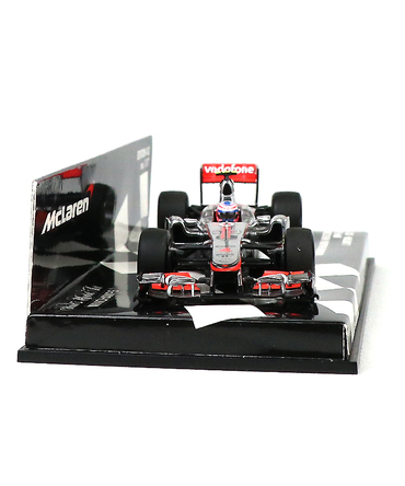 【海外並行品】ミニチャンプス 1/43スケール ボーダフォン マクラーレン メルセデス MP4-26 ジェンソン・バトン　2011年