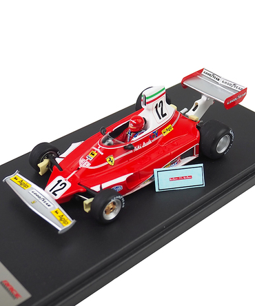 【30%オフセール】ルックスマート　1/43スケール　フェラーリ 312T ニキ・ラウダ 1975年イタリアGP3位