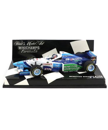 【海外並行品】ミニチャンプス 1/43スケール ベネトン ルノー  B196 ゲルハルト・ベルガー 1996年