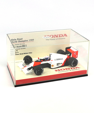 【海外並行品】HONDA(ヨーロッパ限定）別注 ミニチャンプス 1/43スケール  マクラーレン ホンダ MP4/5 アラン・プロスト 1989年